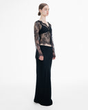Black Lace Top